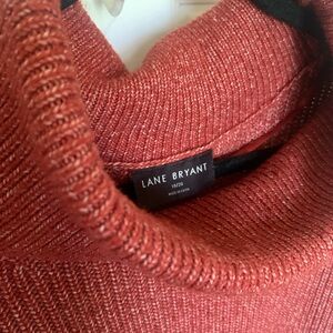 Lane Bryant Women's Rust Sweater